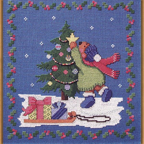 "To Trim a Tree" Cross Stitch Pattern - *Clearance* - SDD-086