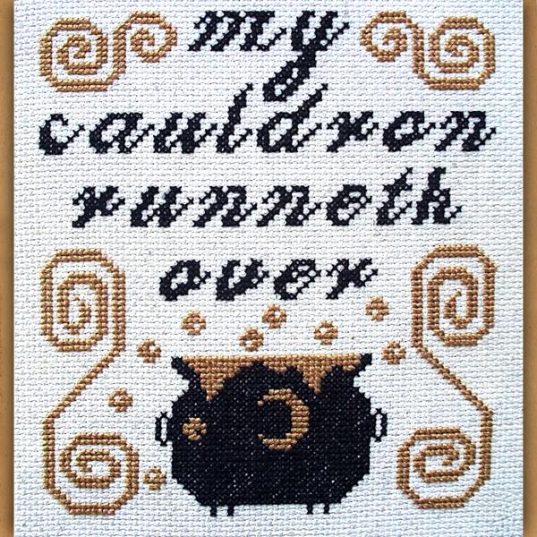 "My Cauldron" Cross Stitch Pattern - SIS-076