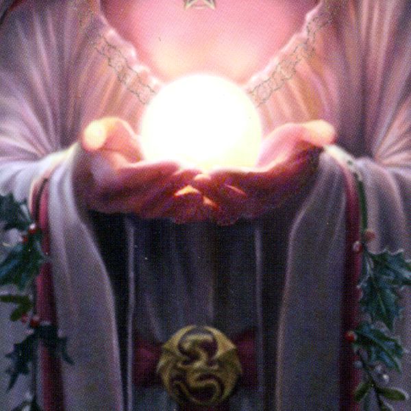 Yuletide Angel Yule Card - CRD-AN12 picture