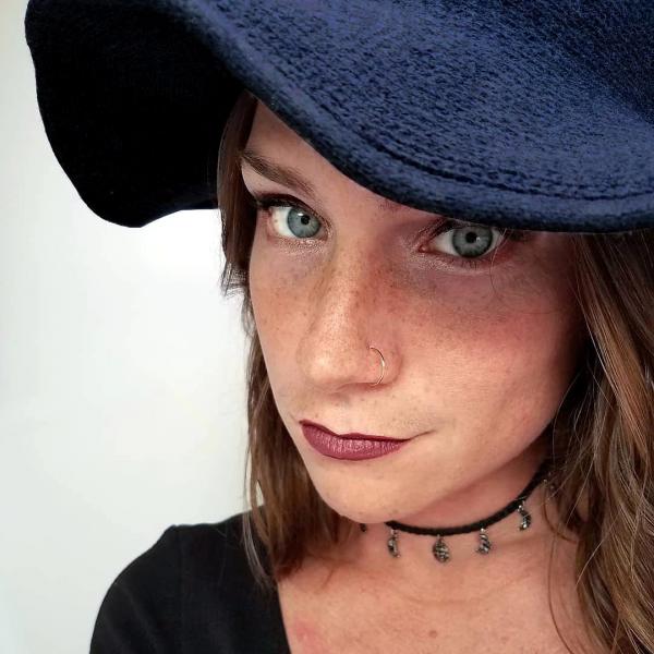 Navy Witch Hat - HAT-WNV picture