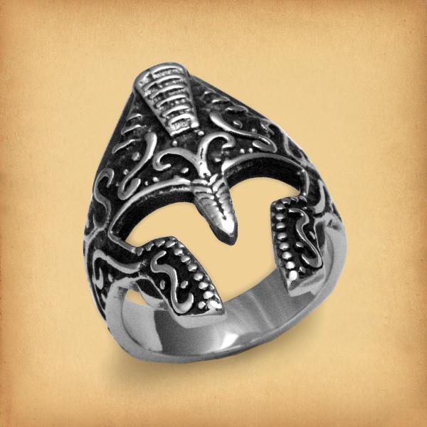 Ancient Warrior Steel Ring - RST-A457 picture