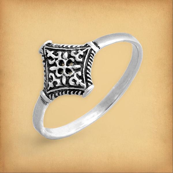 Silver Pirate's Treasure Ring - RSS-3598 picture