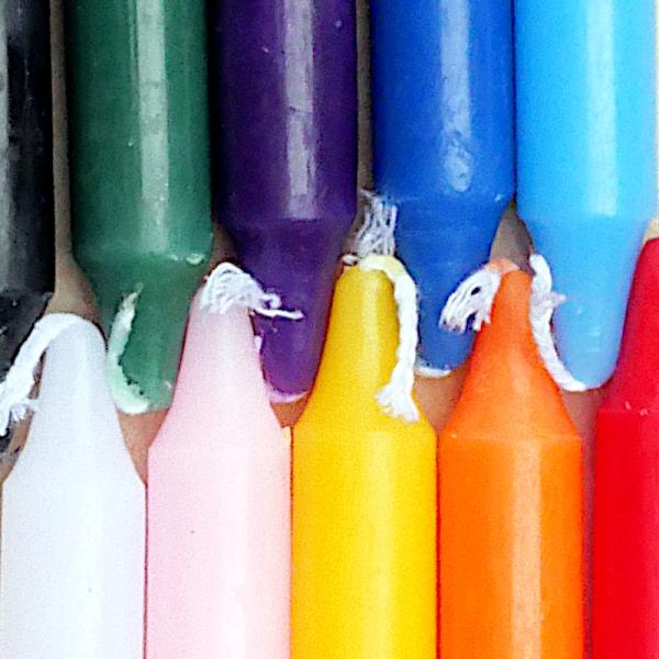 Multicolor Mini Spell Candles - CAN-MUL