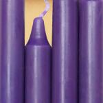 Purple Mini Spell Candles - CAN-PUR