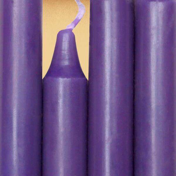 Purple Mini Spell Candles - CAN-PUR