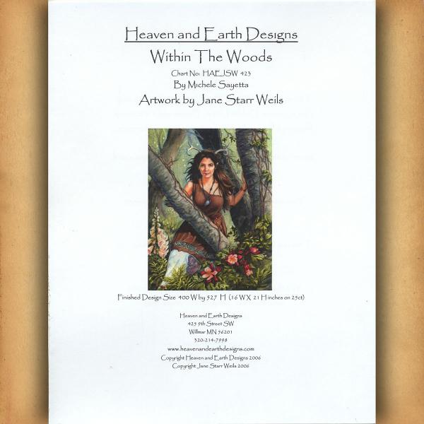 Within the Woods Cross Stitch Pattern - SHW-423 picture