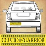 "Celtic Warrior" Bumper Sticker - BMP-550