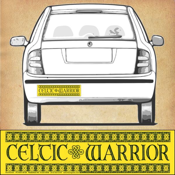 "Celtic Warrior" Bumper Sticker - BMP-550