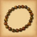 Tiger Eye Bead Bracelet - BRC-200