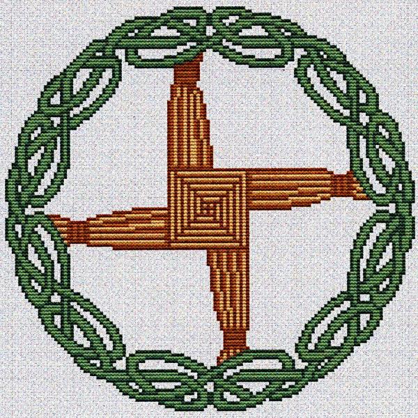 Brighid's Blessing Cross Stitch Pattern - SIA-582 picture