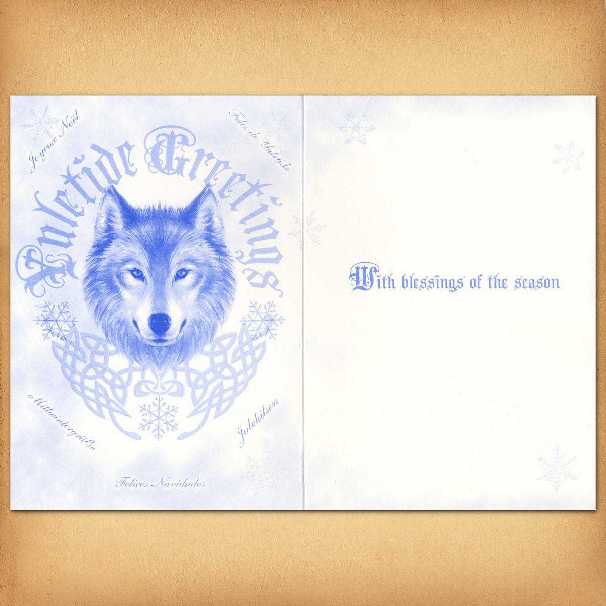 Winter Guardians Yule Card - CRD-AN48 picture