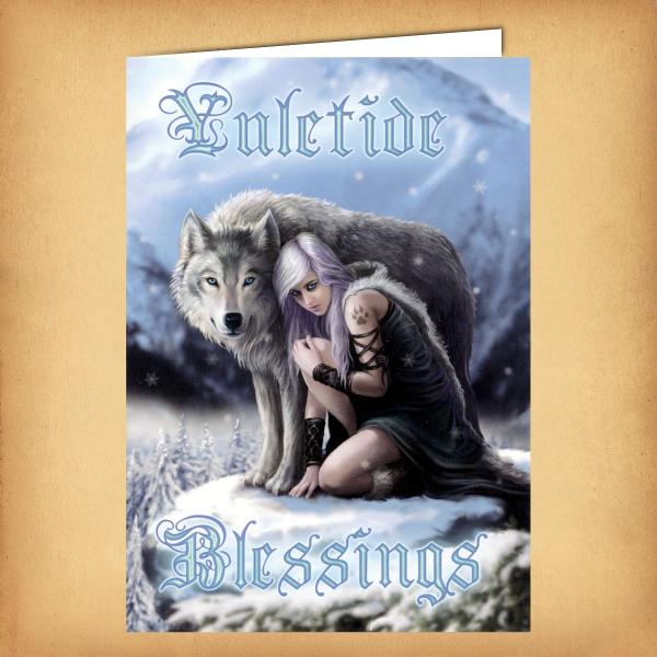 Winter Protector Yule Card - CRD-AN71