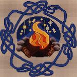 Beltane Bonfire Cross Stitch Pattern - SIA-246
