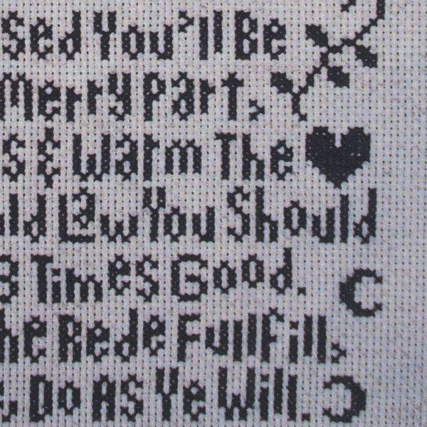 Rede Sampler Cross Stitch Pattern - SIS-114 picture