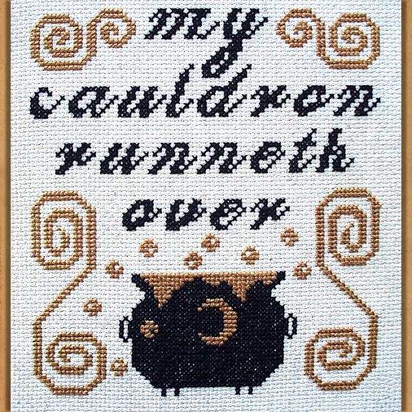 "My Cauldron" Cross Stitch Pattern - SIS-076
