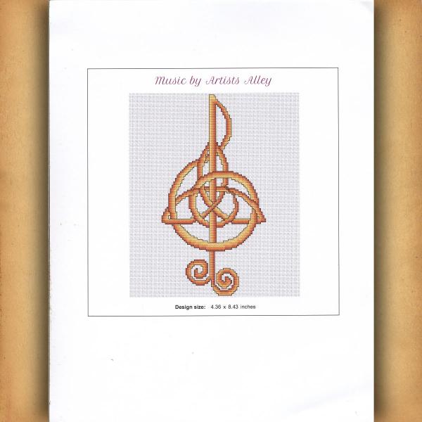 Music Cross Stitch Pattern - SIA-064 picture