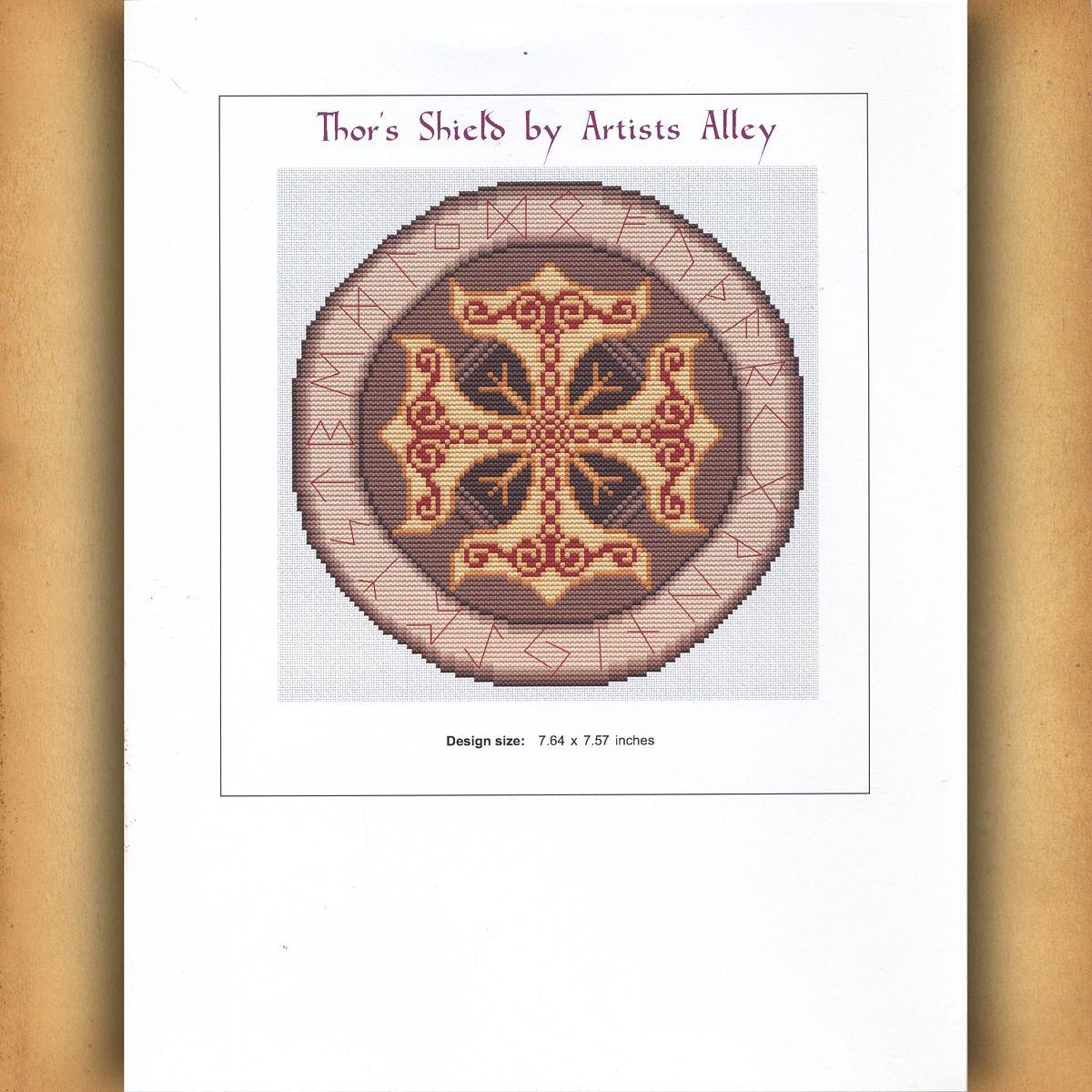 Thor's Shield Cross Stitch Pattern - SIA-920 picture