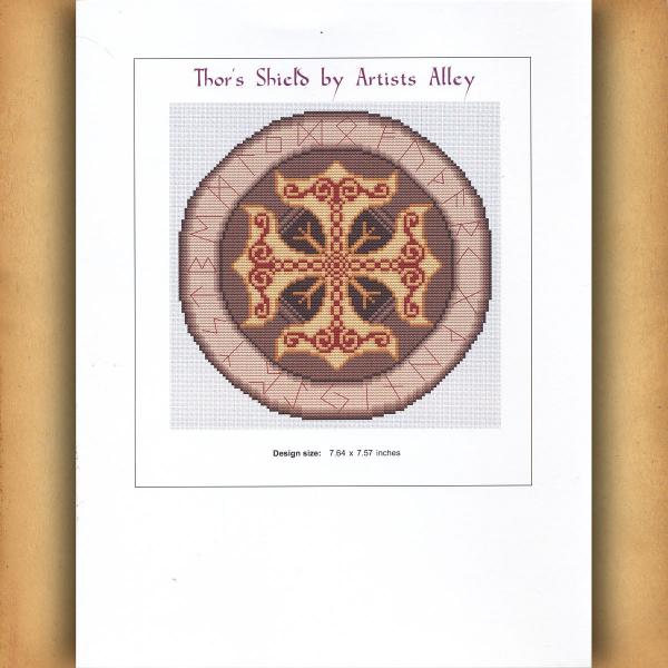Thor's Shield Cross Stitch Pattern - SIA-920 picture