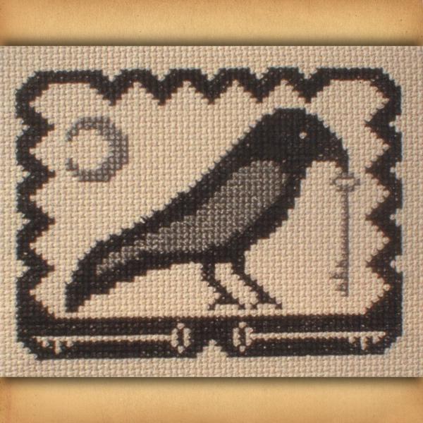 Olde Crow Cross Stitch Pattern - SIS-048