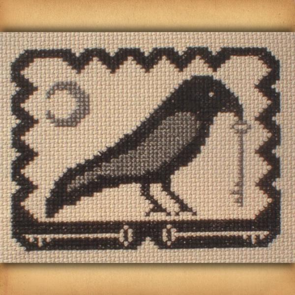 Olde Crow Cross Stitch Pattern - SIS-048 picture