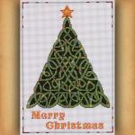 Celtic Christmas Tree Cross Stitch Pattern - SIA-727