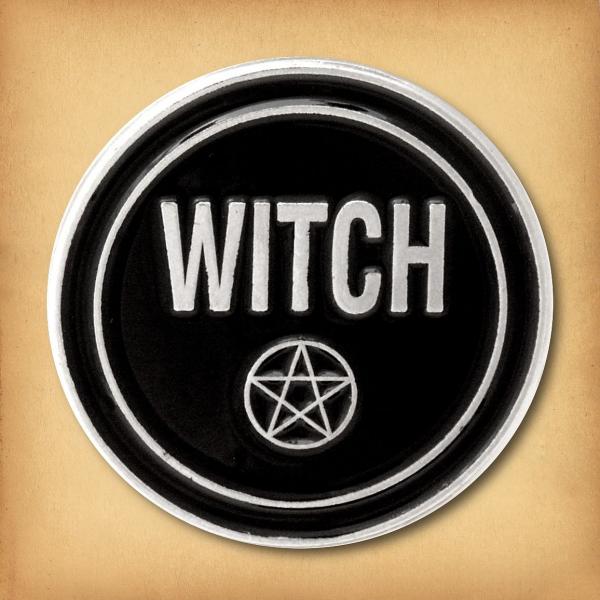 "Witch" Enamel Pin - PIN-008 picture