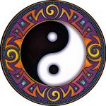 Yin Yang Window Sticker - WST-S44