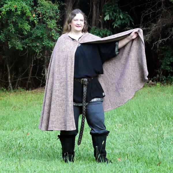 Half Circle Speckled Cloak - CLK-125 picture