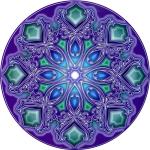 Nirvana Mandala Window Sticker - WST-S35