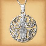 Silver Hecate Pendant - PSS-G320