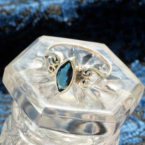 Silver Ocean Depths Ring - RSS-2096 picture