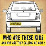 "Who Are These Kids&hellip;" Bumper Sticker - BMP-590