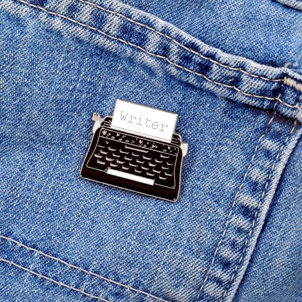 Writer Enamel Pin - PIN-182 picture