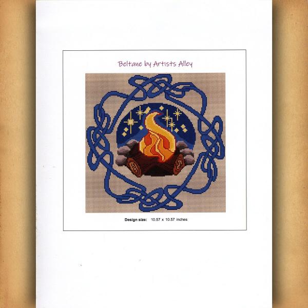 Beltane Bonfire Cross Stitch Pattern - SIA-246 picture