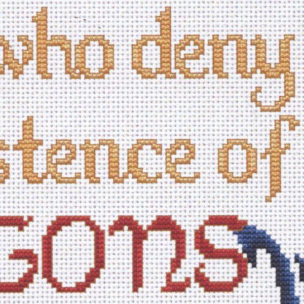 "Deny Dragons" Cross Stitch Pattern - SIA-786 picture
