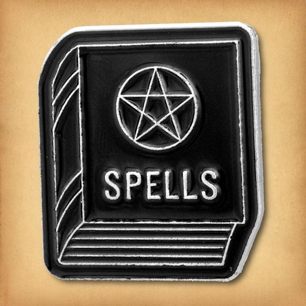 Spell Book Enamel Pin - PIN-002