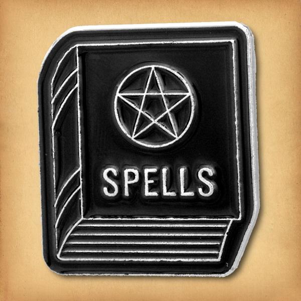 Spell Book Enamel Pin - PIN-002 picture