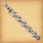 Silver Celtic Braid Pendant - PSS-609