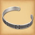 Steel Celtic Cuff Bracelet - BRC-A100