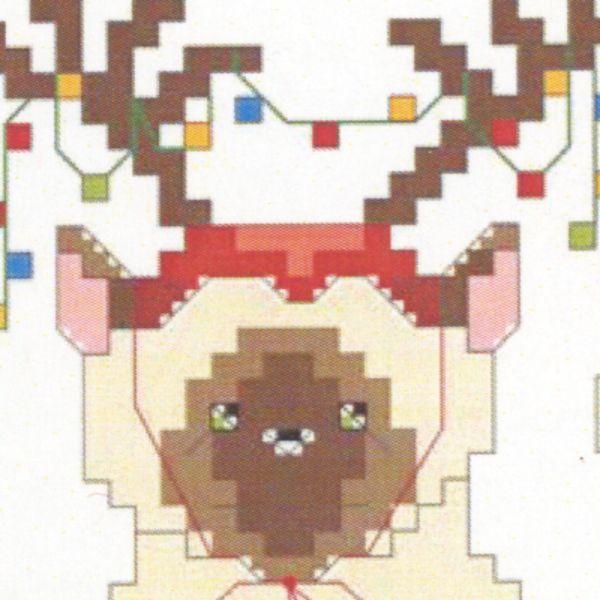 Meowy Christmas Cross Stitch Pattern - SIX-223 picture
