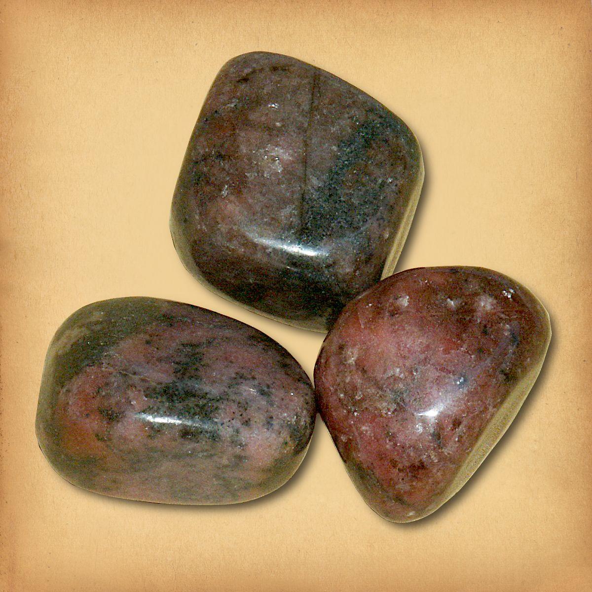 Rhodonite Tumbled Gemstones - CRY-RHO picture
