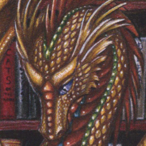 Book Wyrm Cross Stitch Pattern - SIX-148 picture