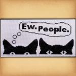 "Ew. People." Cross Stitch Pattern - SIS-300