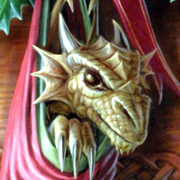 Magical Arrival Yule Card - CRD-AN14 picture