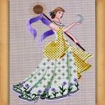 Dance of the Vernal Equinox Cross Stitch Pattern - SWW-417