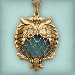 Owl Aromatherapy Locket - Bronze Tone - PBM-AT2-B