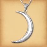Silver Lunar Magic Pendant - PSS-106