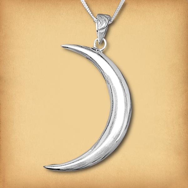 Silver Lunar Magic Pendant - PSS-106