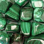 Tumbled Malachite Gemstones - CRY-MAL