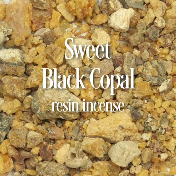 Sweet Black Copal Resin Incense - INC-R06